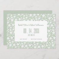 Casamento Verde Pálido Tropical de Hibiscus