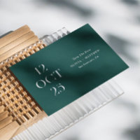 Casamento Verde Teal Escuro | Foto de Jardim Elega