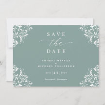Casamento Vintage Verde Mar Elegante