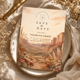 Reserve A Data Casamento Western de Outono Elegante