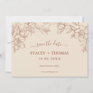 Reserve A Data Casamento Whimsical Elegante Terracotta