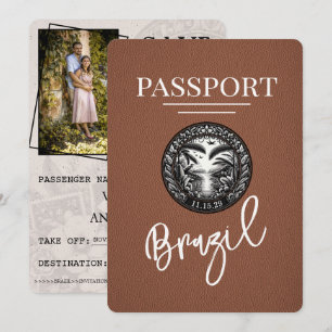 Reserve A Data Castanho Brasil Passaporte Salvar Data