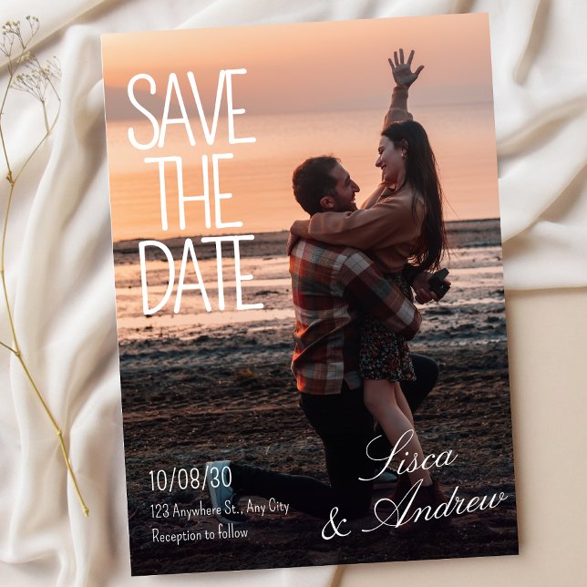 Reserve A Data Casual aesthetic wedding  (Criador carregado)