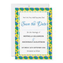 Celebração de Casamento com Costume Patriótico de 