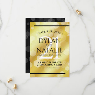 Reserve A Data Celebração do Aniversário de Casamento de Brass da