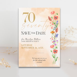 Reserve A Data Celebração dos 70 Anos com Flor Silvestre Suave