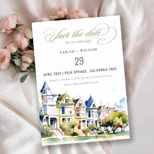 Reserve A Data Cenas de Casamento da Paisagem das Painted Ladies