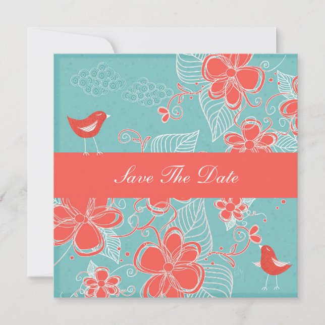 Reserve A Data Chá de fraldas (Frente)