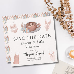 Reserve A Data Chá de Noiva Lingerie & Lattes