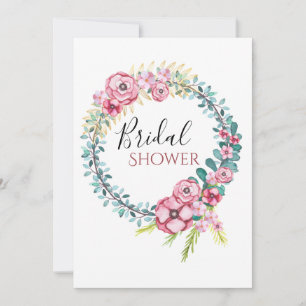 Reserve A Data Chá de panela Floral