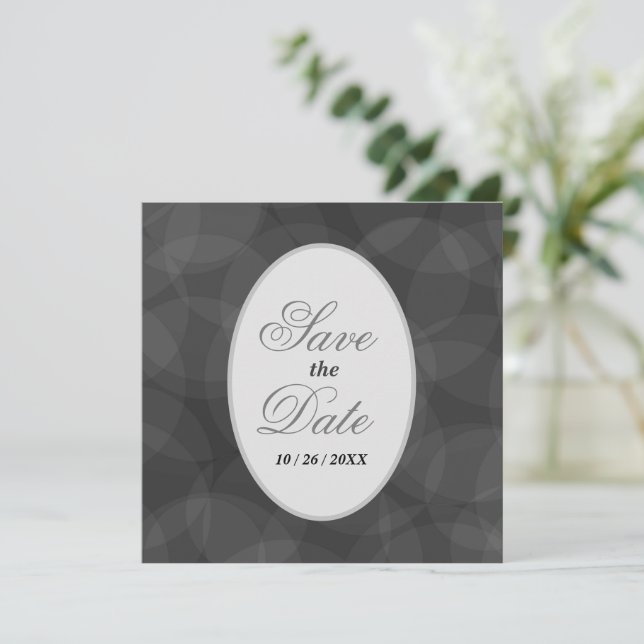 Reserve A Data Charcarvão Bokeh e Silver Weding (Em pé/Frente)