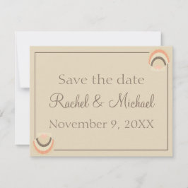 Reserve A Data Charm de Casamento de Praia de Seashells