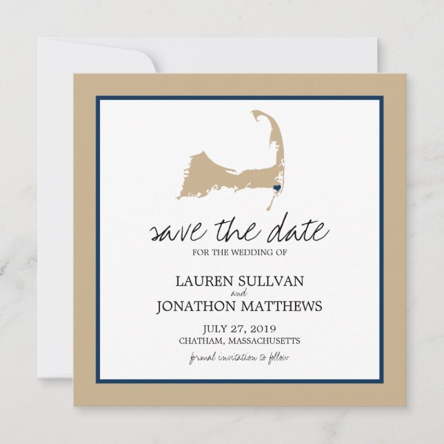 Reserve A Data Chatham Cape Cod Wedding Salvar Data (Frente)