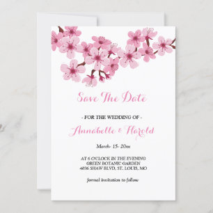 Reserve A Data Cherry Blossom Pink White floral Salvar data
