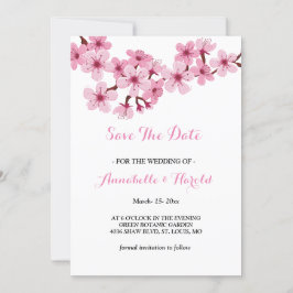 Reserve A Data Cherry Blossom Pink White floral Salvar data