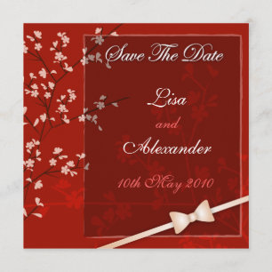 Reserve A Data Cherry Blossom Salva A Data: Vermelho