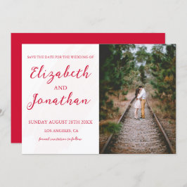 Reserve A Data Cherry Red Wedding