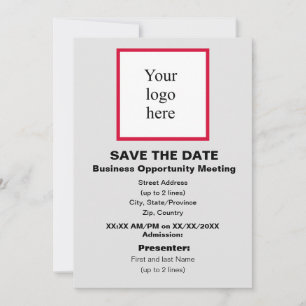 Reserve A Data Cherry/Wht./Lt. Cinza Bus. Opp. Mtg. Logo