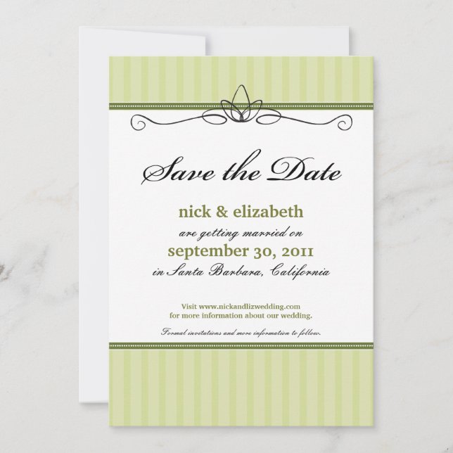 Reserve A Data Chic Deco Salve a Data (verde lima) (Frente)