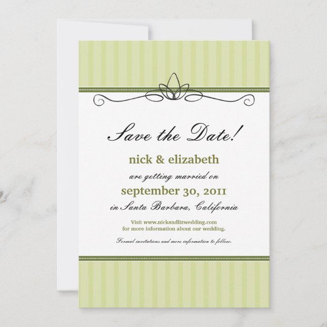 Reserve A Data Chic Deco Salve a Data (verde lima) (Frente)