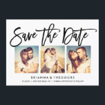 Reserve A Data Chic Hand Lettered Save The Date Photo Collage<br><div class="desc"></div>