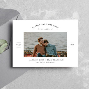 Reserve A Data Chic & Simple Salve o Dia