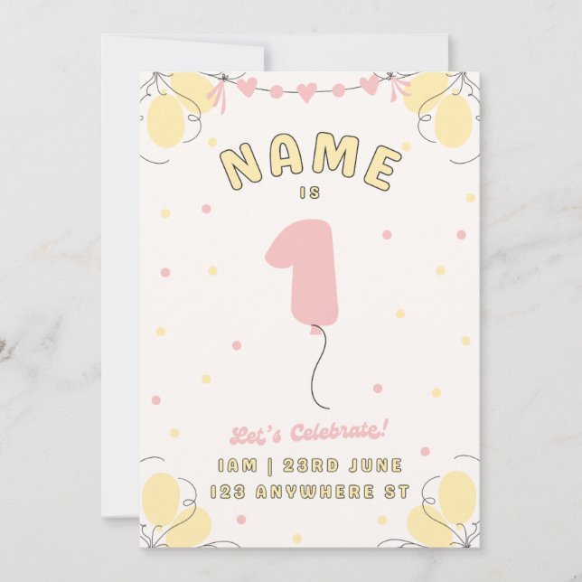 Reserve A Data Children's birthday (Frente)