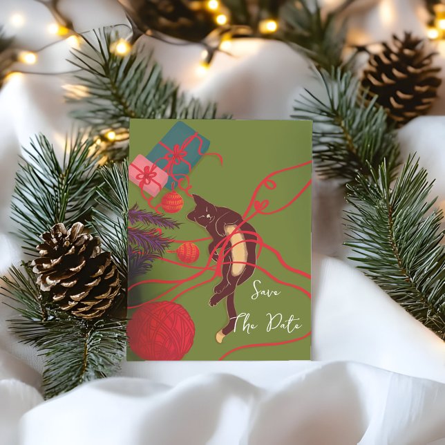 Reserve A Data Christmas Cat Tangle – Festive Kitty Playtime (Criador carregado)