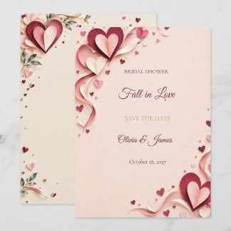 Reserve A Data Chuva de presentes de casamento apaixonar-se salve
