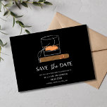 Reserve A Data Cigar Whiskey Salvar a Data<br><div class="desc">Criado para aqueles que apreciam as coisas mais bonitas da vida, este convite para o "Cigar Whiskey Save the Date" dá o tom para uma celebração inesquecível. Imaginem isto: uma íntima reunião de amigos e entes queridos, envolta no rico aroma de charutos premium e no calor suave do uísque envelhecido....</div>