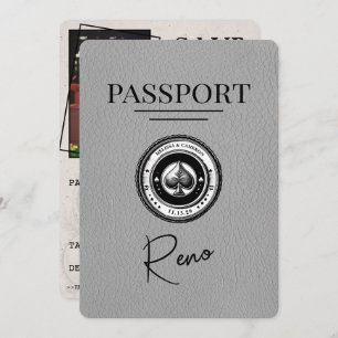 Reserve A Data Cinza Reno Passaporte Salvar Data