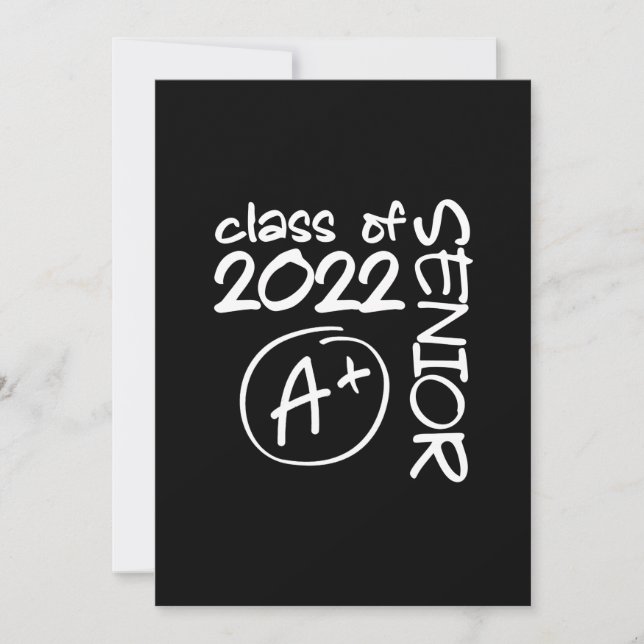 Reserve A Data Classe De Graduação Do Mais velho A+ 2022 (Frente)