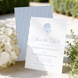 Reserve A Data Classic Blue Hydrangea Wedding