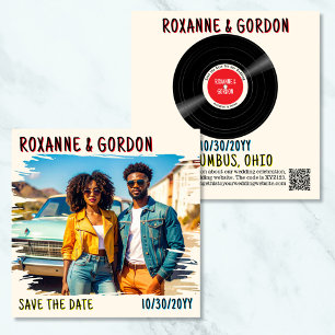Reserve A Data Cobrir de Álbum Retroativo Registro de Vinilo Salv