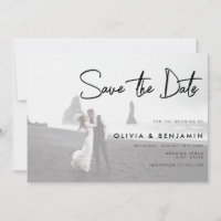Código QR Casamento de Foto Salvar Data