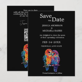 Reserve A Data Código QR 🌈 Casamento de Unidade Eterna LGBTQ