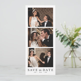Reserve A Data Código QR do estande de fotos de casamento