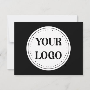 Reserve A Data Código QR preto elegante e elegante