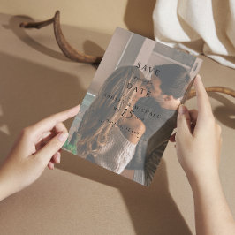 Reserve A Data Código QR Simple Modern Website 2 Foto Casamento