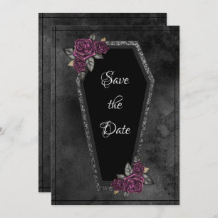 Reserve A Data Coffin Black Cinzas Sparkle Halloween