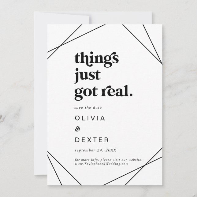 Reserve A Data Coisas Geométricas Modernas Acabaram De Ficar Reai (Frente)