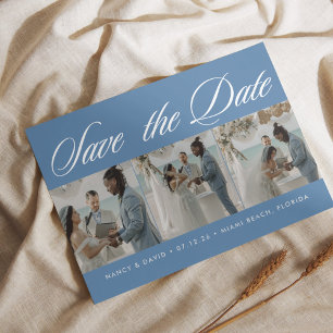 Reserve A Data Colagem de Fotos Casamento na Praia Azul Empoeirad