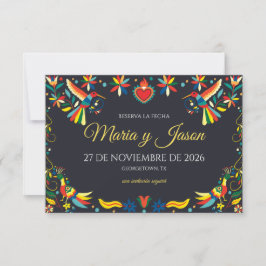 Reserve A Data Colorful Cinco de Mayo Fiesta Spanish Wedding