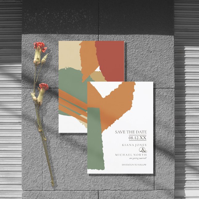 Reserve A Data Colour Block Wedding Autumn ID740 (Criador carregado)