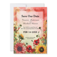 🌻 com fotos de Pétalas Sunny e Scarlet Blooms