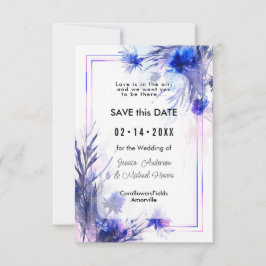 Reserve A Data Com o código QR 💙 Cornflower Reverie