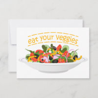 Coma seus vegetais Cite salada fresca misturar tig