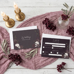 Reserve A Data Confirmação de Presença para Casamento Floral com