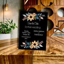 Contraste de Sunflower casamento preto