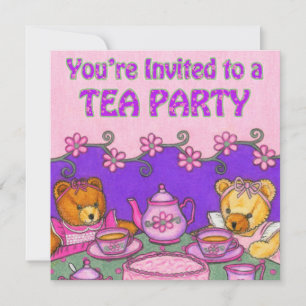 Reserve A Data Convidado do Bears Tea Party